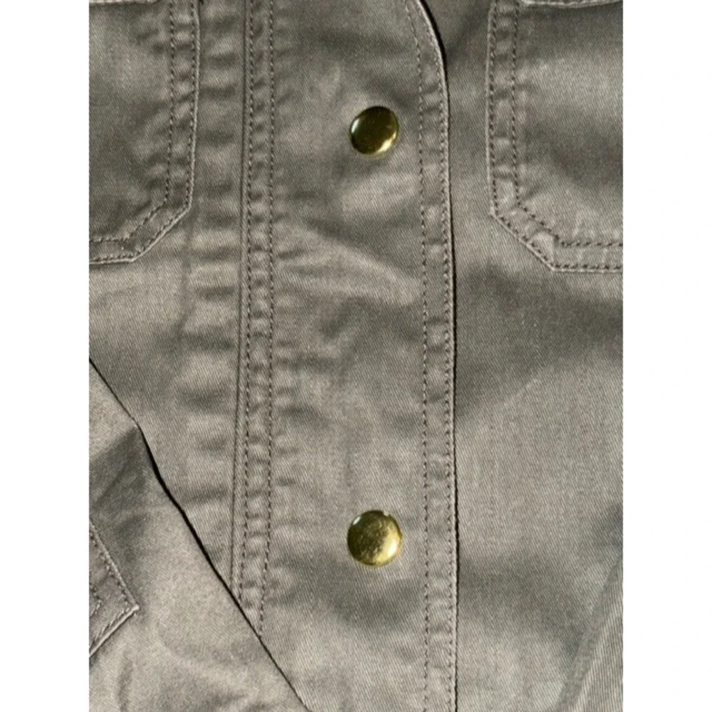 J.Crew Relaxed Boyfriend Field Jacket Olive Green Utility Coat XS